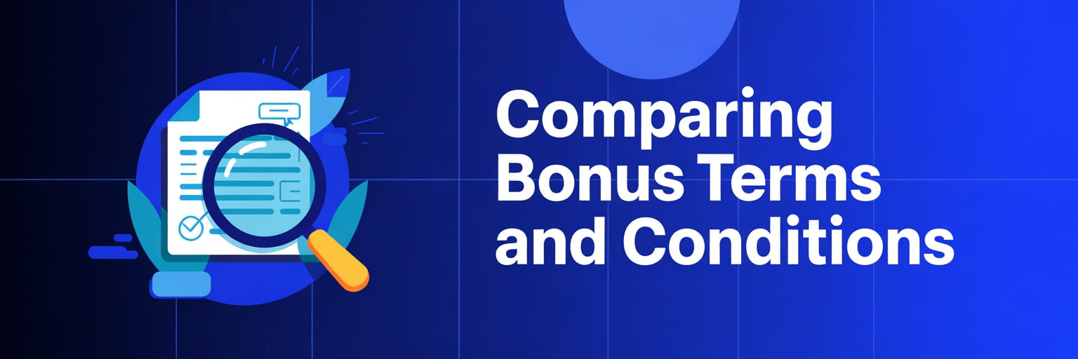Comparing Bonus Terms and Conditions